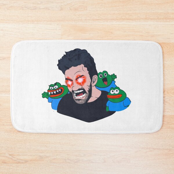 Item preview, hasan piker - hasanabi rage cartoon designed and sold by cameronbaba.