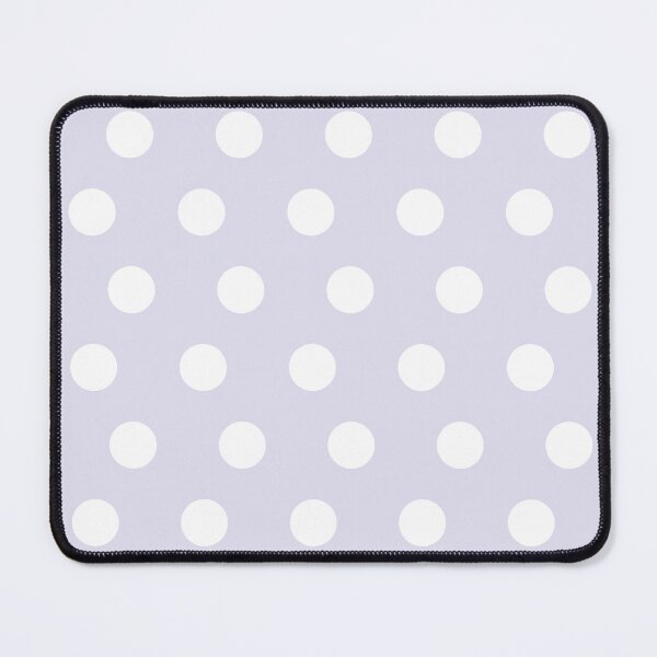 Item preview, Classic Polka Dot Pattern_White Light Purple Pastel Violet Light Lavender designed and sold by mimihuang creations.