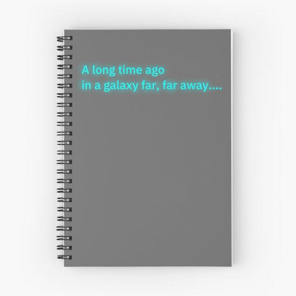 Item preview, A Long Time Ago In A Galaxy Far, Far Away designed and sold by AlbaMante.