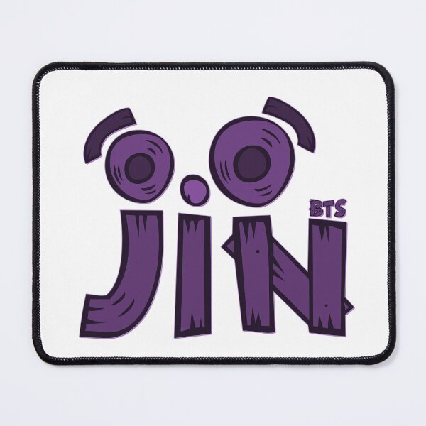 Item preview, JIN BTS Art Wood Purple Style designed and sold by myusic.