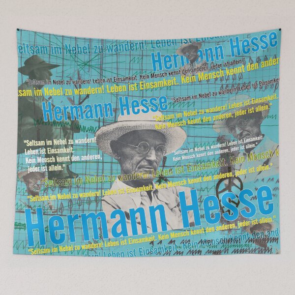 Item preview, Hermann Hesse quote, loneliness designed and sold by Mauswohn.