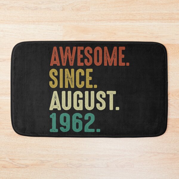 Item preview, 60 Years Old Gifts Awesome Since August 1962 60th Birthday designed and sold by HarveyHF.