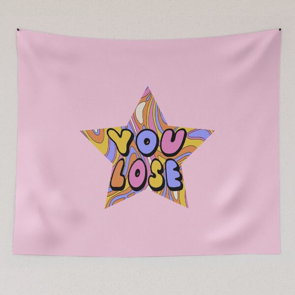 Item preview, YOU LOSE Hippie Psychedelic Star designed and sold by everything4eva.