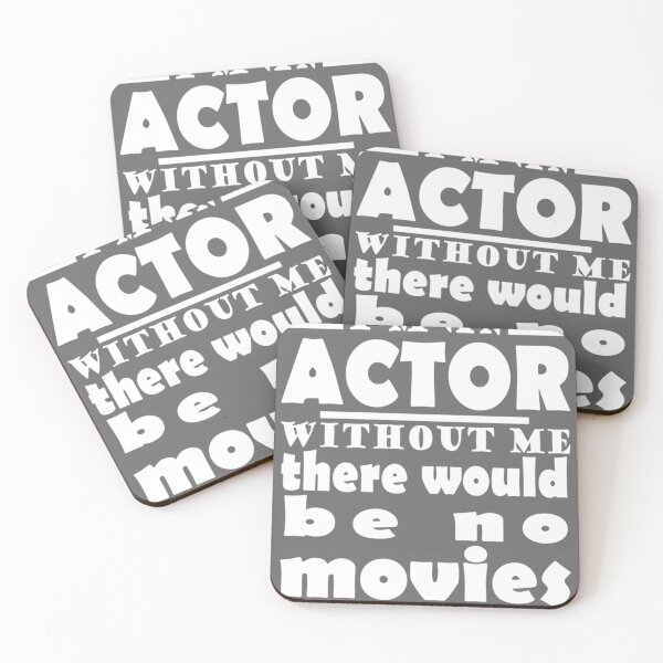 Item preview, actor film stuntman stage set saying designed and sold by AdamReichel.