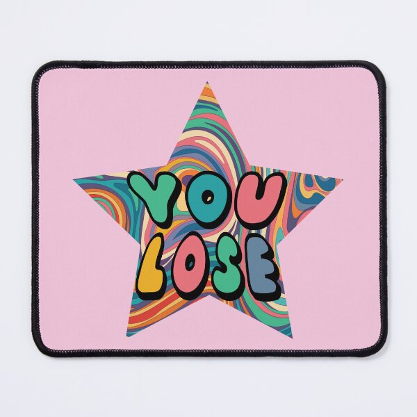 Item preview, YOU LOSE Hippie Psychedelic Star designed and sold by everything4eva.