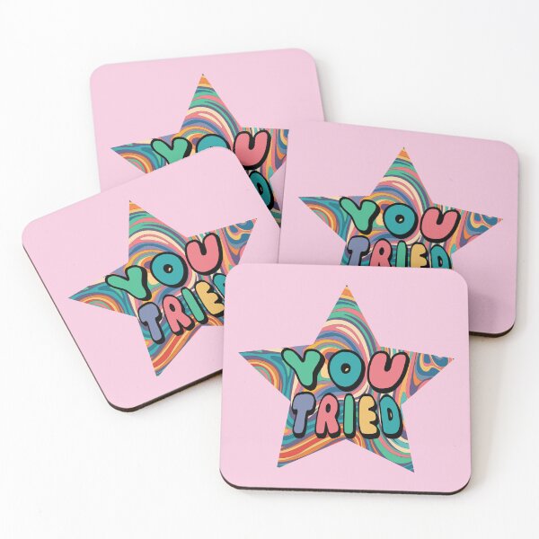 Item preview, YOU TRIED Hippie Psychedelic Star designed and sold by everything4eva.