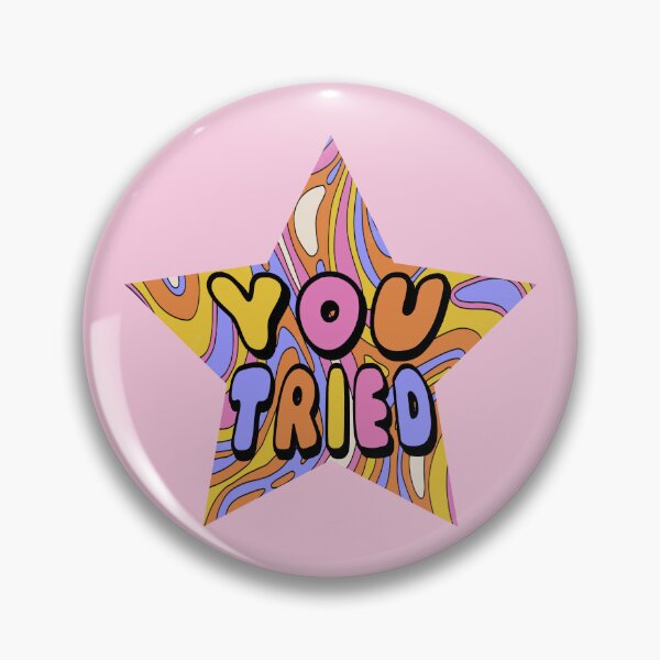 Item preview, YOU TRIED Hippie Psychedelic Star designed and sold by everything4eva.