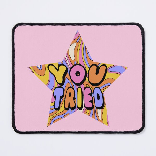 Item preview, YOU TRIED Hippie Psychedelic Star designed and sold by everything4eva.