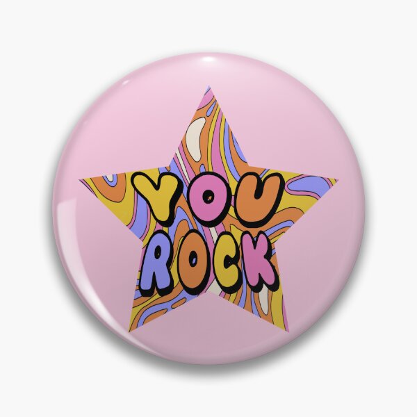 Item preview, YOU ROCK Hippie Psychedelic Star designed and sold by everything4eva.