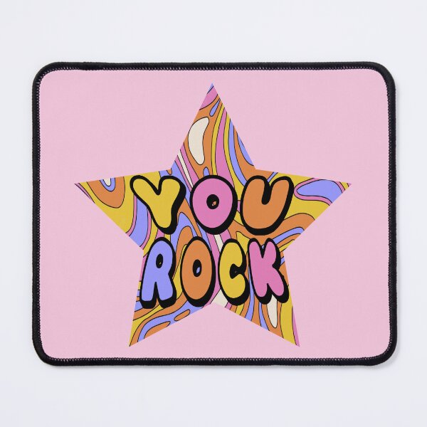Item preview, YOU ROCK Hippie Psychedelic Star designed and sold by everything4eva.