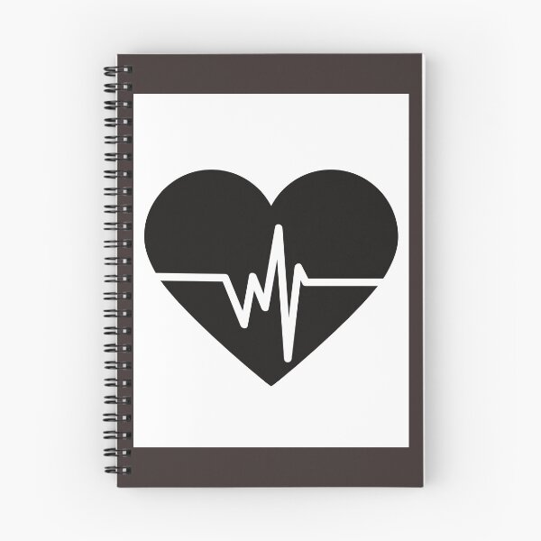 Item preview, Black heart beat sticker  designed and sold by CartRex.