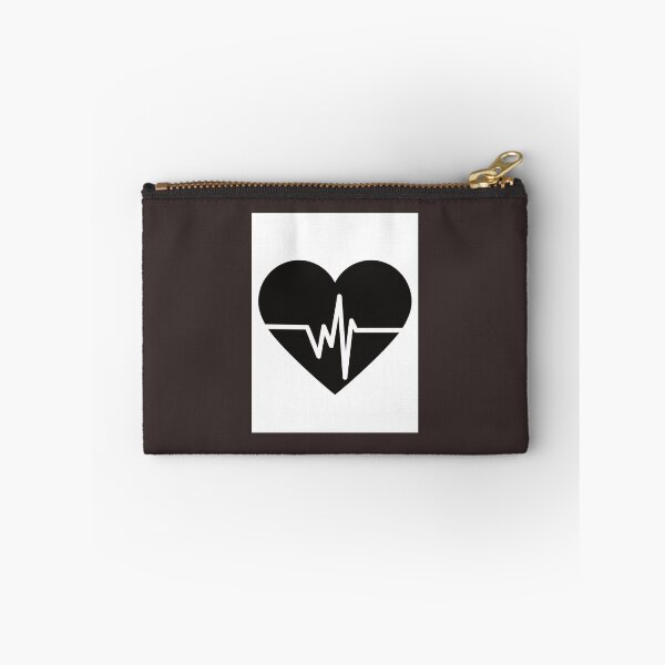 Item preview, Black heart beat sticker  designed and sold by CartRex.