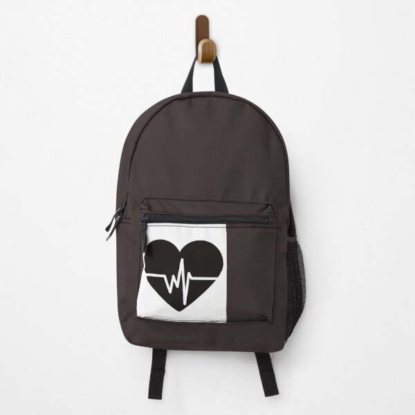 Item preview, Black heart beat sticker designed and sold by CartRex.