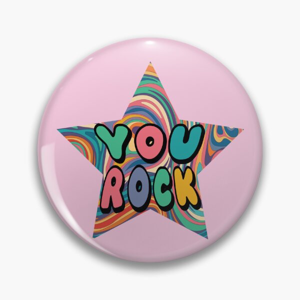 Item preview, YOU ROCK Hippie Psychedelic Star designed and sold by everything4eva.