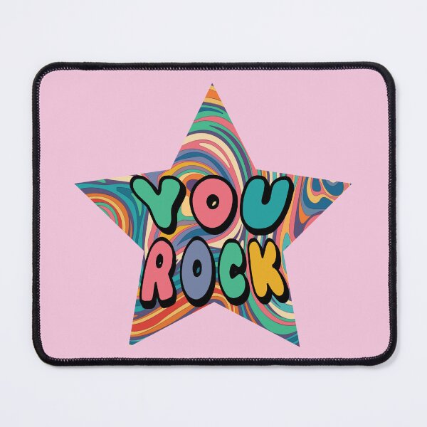 Item preview, YOU ROCK Hippie Psychedelic Star designed and sold by everything4eva.