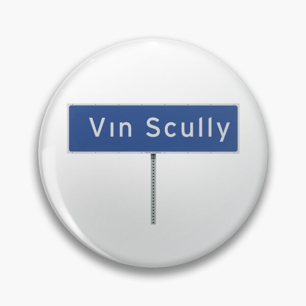 Item preview, Vin Scully street sign designed and sold by trqffic.