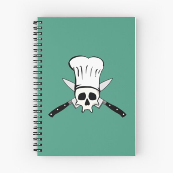 Item preview, Chef skull with knife Anthony Bourdain    designed and sold by HSColorpress.