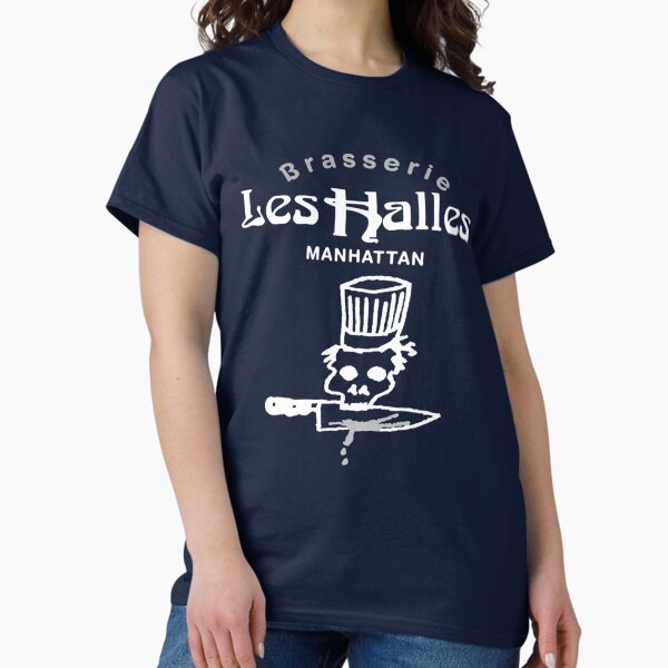 Vista previa del artículo con la obra «Calcomanía retro Bourdain Les Halles para hombre y mujer», diseñado y vendido por HSColorpress.