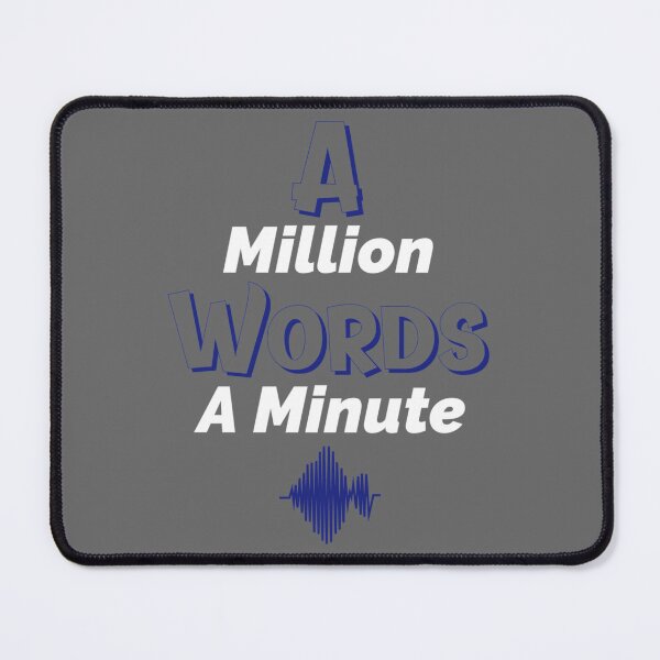 Item preview, A Million Words A Minute designed and sold by AlbaMante.