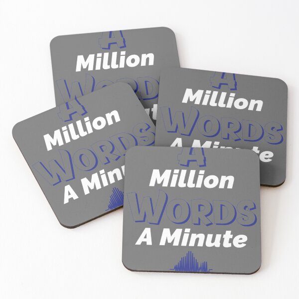 Item preview, A Million Words A Minute designed and sold by AlbaMante.