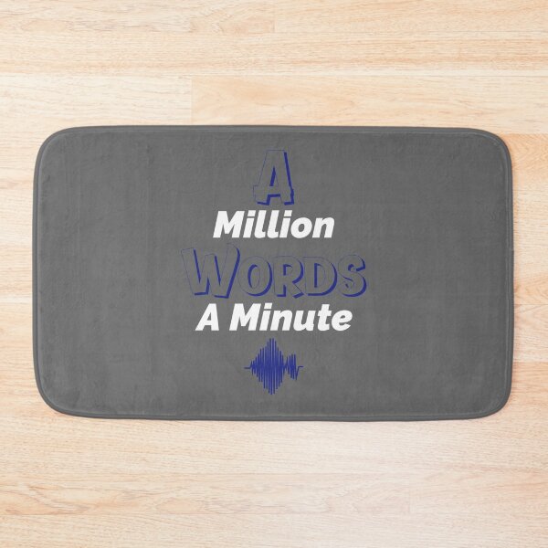 Item preview, A Million Words A Minute designed and sold by AlbaMante.