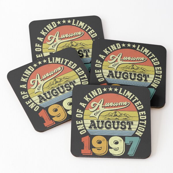 Item preview, One Of A Kind Limited Edition Awesome Since August 1997 25th Birthday designed and sold by HarveyHF.