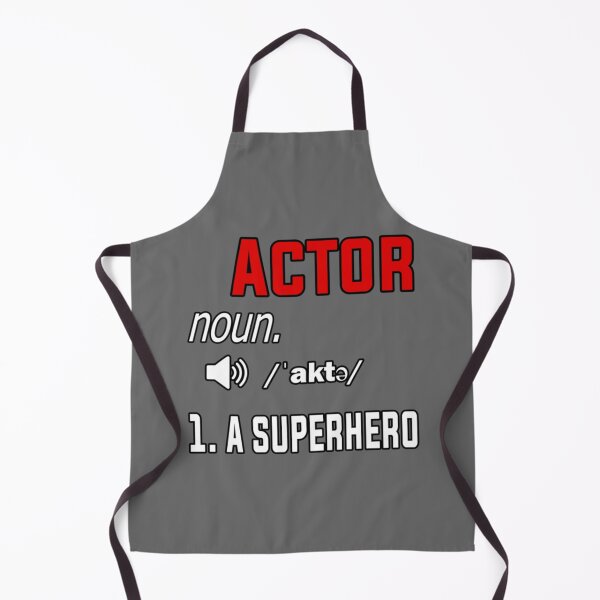 Item preview, Actor Funny Definition superhero designed and sold by AdamReichel.