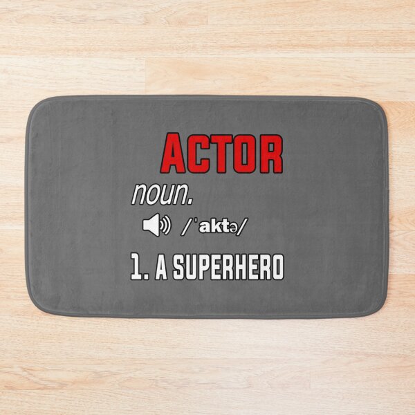 Item preview, Actor Funny Definition superhero designed and sold by AdamReichel.