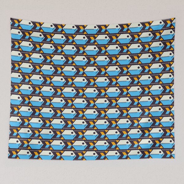Item preview, 1001 - geometrical fishes designed and sold by RouCouCou.