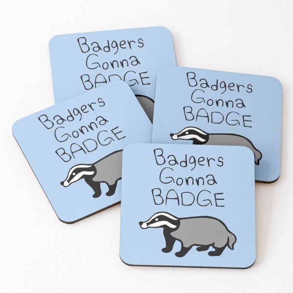 Item preview, Badgers Gonna Badge designed and sold by jezkemp.