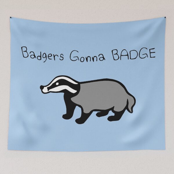 Item preview, Badgers Gonna Badge designed and sold by jezkemp.