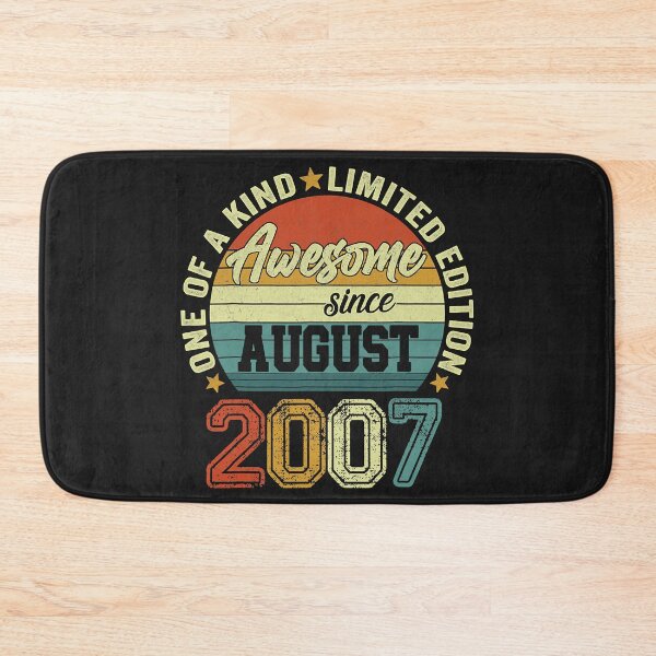 Item preview, One Of A Kind Limited Edition Awesome Since August 2007 15th Birthday designed and sold by HarveyHF.