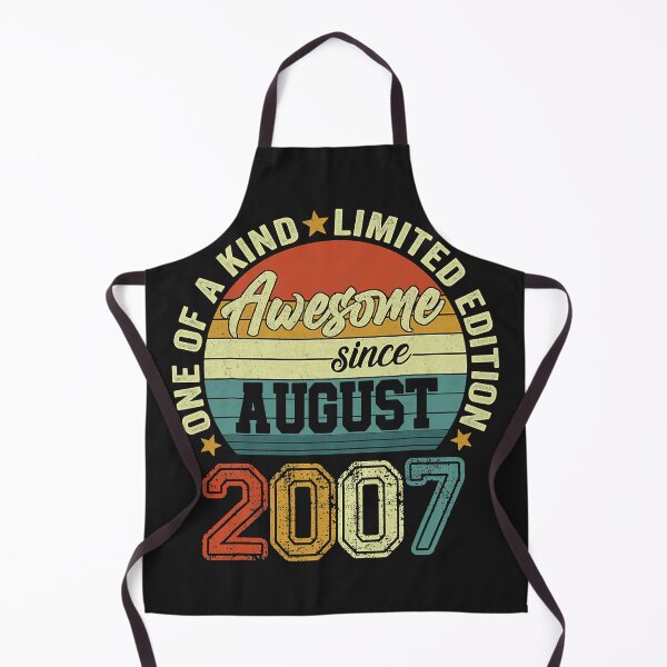 Item preview, One Of A Kind Limited Edition Awesome Since August 2007 15th Birthday designed and sold by HarveyHF.