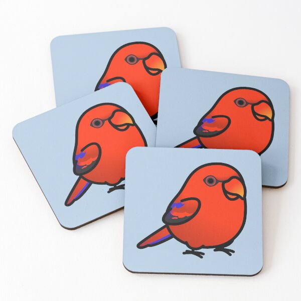 Item preview, Chubby Red Lory Lorikeet designed and sold by birdhism.