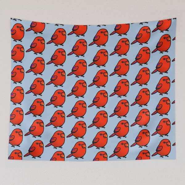 Item preview, Chubby Red Lory Lorikeet designed and sold by birdhism.