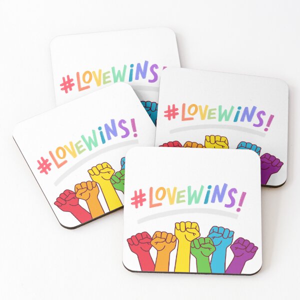 Item preview, [PRIDE] #LoveWins! designed and sold by slicksdesigns.