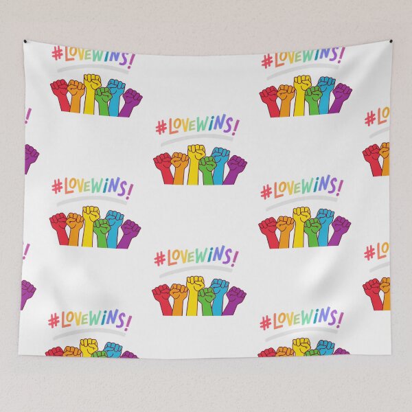 Item preview, [PRIDE] #LoveWins! designed and sold by slicksdesigns.