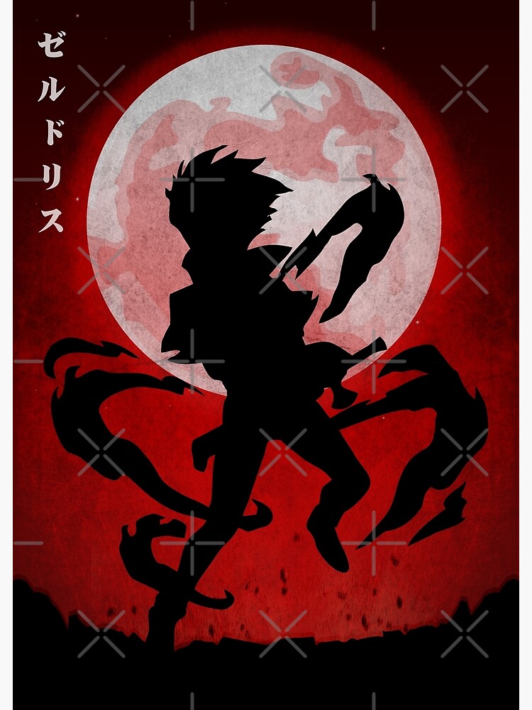 The Seven Deadly Sins Zeldris Poster For Sale By Ashcarbideer Redbubble 