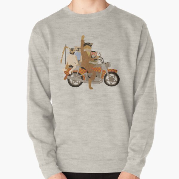 Fantastic Mr Motorcycle Pullover Sweatshirt