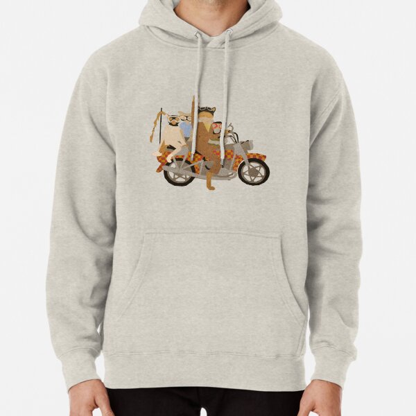 Fantástico Sr. Motocicleta Sudadera con capucha