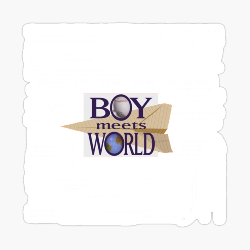 Boy Meets World Memorable Quotes   Poster