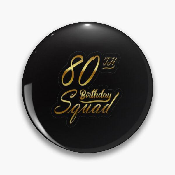 Artikelvorschau, Mannschaft zum 80. Geburtstag entworfen und verkauft von MaryMaster.