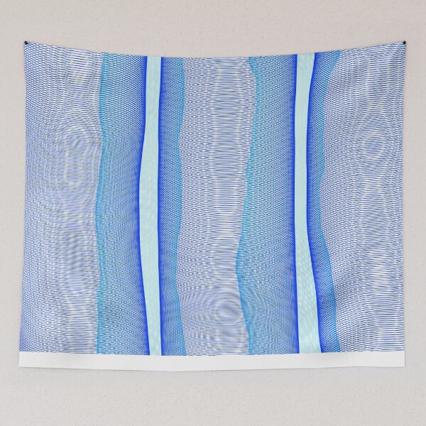 Item preview, Blue Organic Hologram String Overlapping Design designed and sold by kayadmu.
