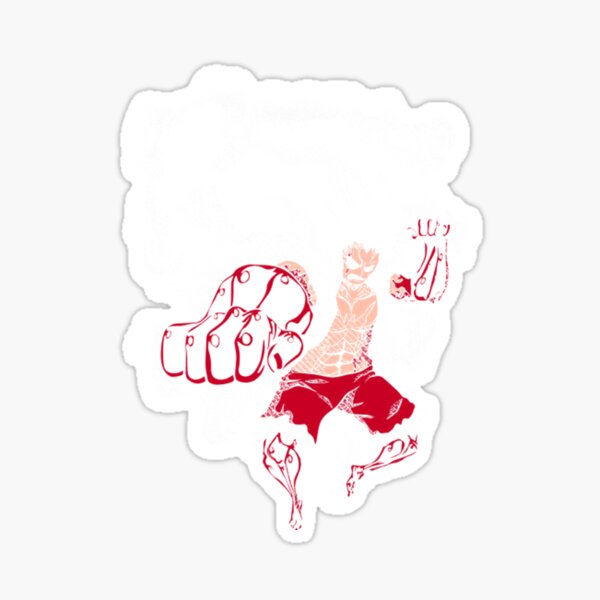 Luffy Scar Essential T-Shirt Sticker for Sale by JeramieLakin