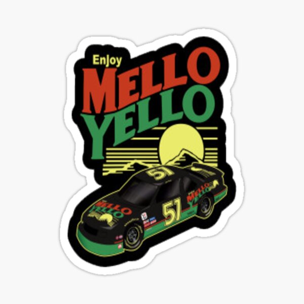 "Cole Trickle Mello Yello Car" Sticker for Sale by MaryMaster Redbubble