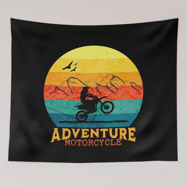 Item preview, Adventure Motorbike - Offroad Sunset designed and sold by Rev-Style.