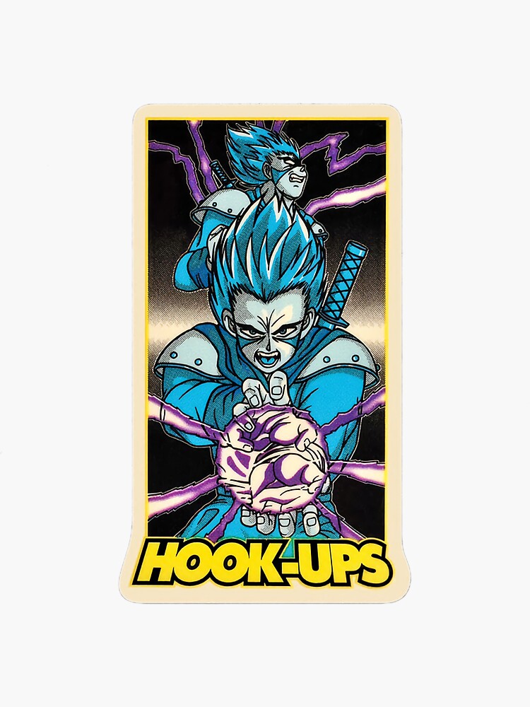 Hook-Ups HookUps Anime Sticker for Sale by am61811