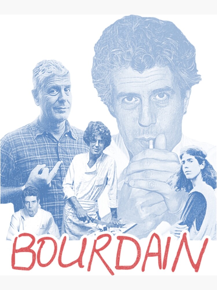 Disover Bourdain - Anthony Bourdain Premium Matte Vertical Poster