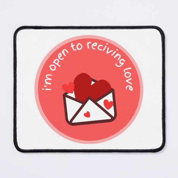 Item preview, Love Series | I'm Open To Receiving Love designed and sold by MsKittyStickers.