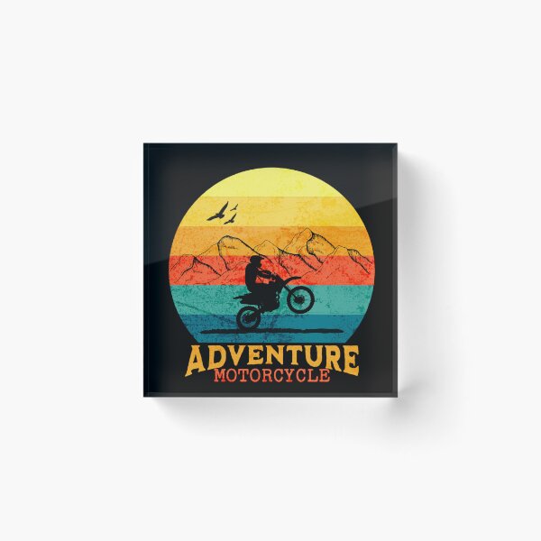 Item preview, Adventure Motorbike - Offroad Sunset designed and sold by Rev-Style.